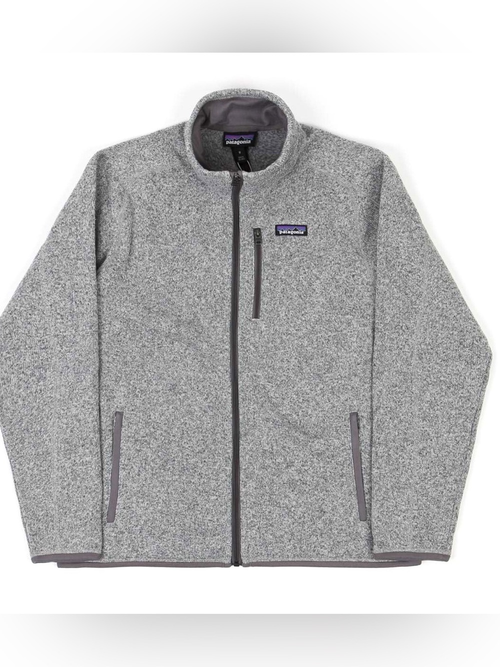 Patagonia Men's stonewash gray Better Sweater outdoor Fleece Jacket XXL